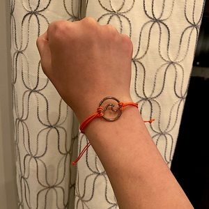Orange wave pura vida bracelet